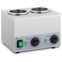 Soßenwärmer Saucenwärmer 2 x 1 l Flaschen Saucen warmhalten 40 - 90 °c 400 w