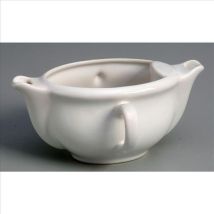 Girard Sudron – Saucière en porcelaine blanche – 28 cl – Compatible lave-vaisselle et micro-onde – Bols et coupelles
