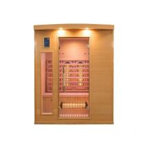 Sauna infrarossi 3 posti Apollon Quarz con cromoterapia