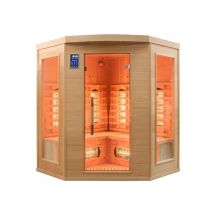 Sauna infrarossi 3 - 4 posti Apollon Quarz con cromoterapia