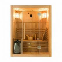 France Sauna - Sauna a vapore 3 posti Sense con stufa elettrica