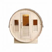 Sauna a vapore da esterno 3 posti Gaia Bella con cromoterapia