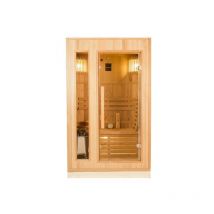 Sauna a vapore 2 posti Zen con stufa Harvia