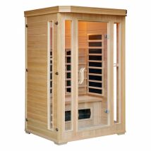 Sauna infrarouge chromothérapie luxe 2 places narvik