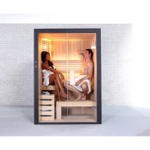 Sauna luxe, the cube 140, 140x115x200cm, by Spasso