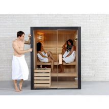 Sauna luxe, the cube 160, 160x125x200cm, by Spasso