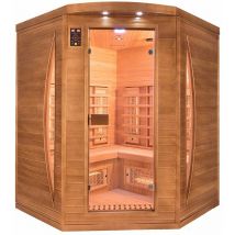 Poolstar - Infrarotsauna Spectra 3-Sitzer france sauna 160 x 160 x 200 cm Infrarotkabine