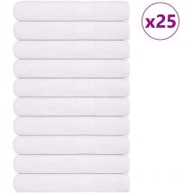 Sauna Towels 25 pcs White 80x200 cm 360 gsm 100% Cotton VSVS2862085