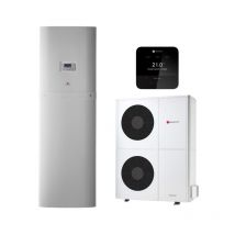 Ensemble Pompe à chaleur Air / Eau Genia Air 12 kW Monophasé chauffage et ecs 190L + régulation MiPro Sense radio - SAUAIR12ECSM - Saunier Duval