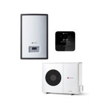 Ensemble Pompe à chaleur Air / Eau Genia Air 7 kW Monophasé chauffage seul + régulation MiPro Sense radio - SAUAIR7CSM - Saunier Duval