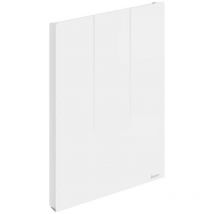 Sauter - Radiateur électrique connecté gyali tactile horizontal 1000W - inertie pierre réfractaire