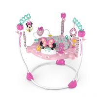 Bright Starts - Sauteur et activités Disney Baby minnie mouse Forever Bestie - Avec lumieres et chansons - 6 mois et plus