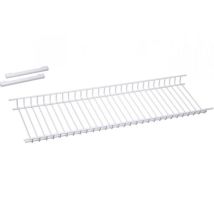 Gouttoir en verre pour placard 66 cm blanc Sauvic