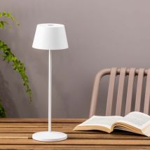 Savina Tragbare Lampe weiß