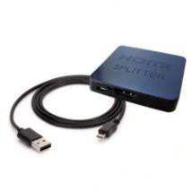Splitter 1x2 Hdmi 4k 3d Savio Cl-93 Negro