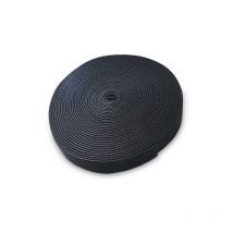 Savio organizer per cavi, nastro, velcro, nero, 10m oc-01/b 1 pz