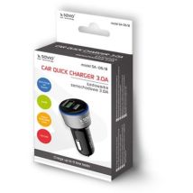SA-06/B chargeur of mobile device Smartphone Black Lighter of cigarettes Outdoor - Savio