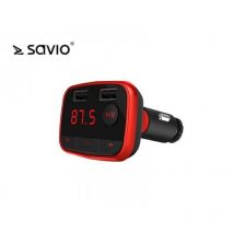 Savio - TR-10 transmisor fm Bluetooth/USB Negro
