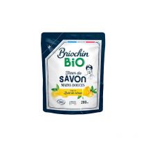 Savon liquide mains Briochin Bio Zeste de citron - Recharge de 280 ml