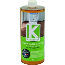 Savon noir liquide à l'huile de lin 1L Karzhan 58370