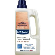 Savon noir à l'huile de lin pour sols intérieurs 1L Starwax