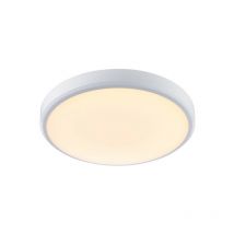 Saxby Lighting - Saxby Cobra cct Bathroom Round 15W led Flush White Ceiling Light, IP44