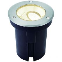 Saxby Lighting - Saxby Hoxton Outdoor Integrated led Recessed Downlight Brushed Stainless Steel, IP67