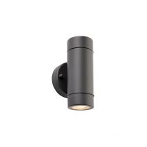 Saxby Lighting - Saxby Palin Outdoor Up Down Dimmable Applique Murale Anthracite, IP44