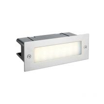 Saxby Lighting - Saxby Seina - Integrated led Outdoor Recessed Light Marine Grade Brushed Stainless Steel, Frosted IP44