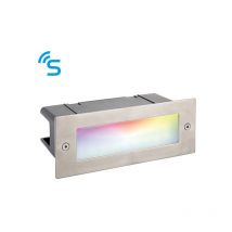 Saxby Lighting - Saxby Smart Seina Outdoor led 3.5W Recessed Brick Light, Marine Grade Stainless Steel, IP44