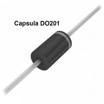 Diotec - Sb5200 Schottky-gleichrichter-diode 200v 5a Do201 Axial Sb5200
