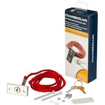 Chamberlain – Sblocco di emergenza 1702REV per porte automatiche da garage – Lunghezza fune 1.8m, Spessore cancello fino a 50mm