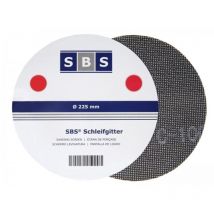 25 Blatt Gitterleinen Schleifgitter 225mm Korn 80 für Langhalsschleifer Trockenbau