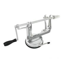 Sbucciatore di mele in metallo con ventosa le pratique