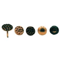 Sc Bulletta Tapezziere Liscia Bron Sfum 9 Mm 50 Pz