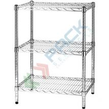 Archimede - scaffale metallico scaffale 3 ripiani cm 46 x 61 x h. 90 cucina bagno garage cabina armadio