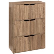 5five Simply Smart - Scaffale effetto legno naturale mix n modul a 6 ante - 5five