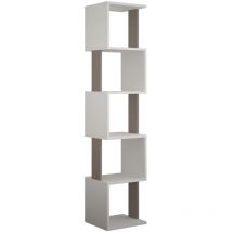 Cotecosy - Scaffale ad angolo 5 ripiani L35 cm - Piri