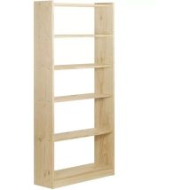 Scaffale In Legno Gala Con Ripiani Larghezza 80 Cm