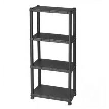 Scaffale resina 4 ripiani CM.60X30X143H pz 1,0