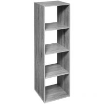 5five Simply Smart - Mix n modul 4 ripiani effetto rovere grigio - 5five