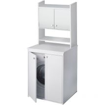 Scaffale in appoggio sopra lavatrice in pvc