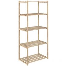 Astigarraga - Scaffale in legno di pino con 5 ripiani