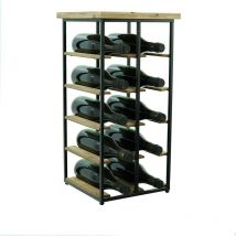 Portabottiglie Stile Industrial Joy