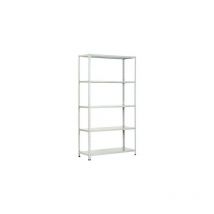 Prometal - scaffale kit 5 ripiani aste intere