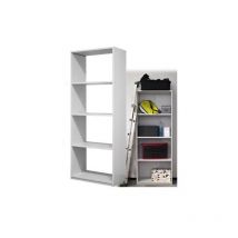 Scaffale libreria modulare con ripiani in PVC bianco da interno ed esterno Dolly - 3 Piani