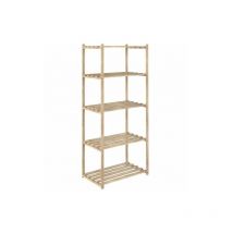 Astigarraga - scaffale in pino 5 ripiani 65X40XH171 cm
