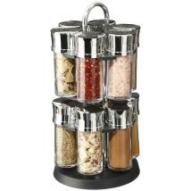 Supporto girevole con 12 barattoli per spezie inclusi - 5five