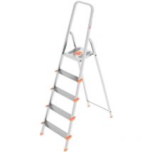 Colombo New Scal - Robuste Und Leichte 5-stufige Leiter Mod. Alluminium Colombo