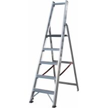 Scala Alluminio 4 Gradini Professionale A Cavalletto Frigerio Sca 6026/04